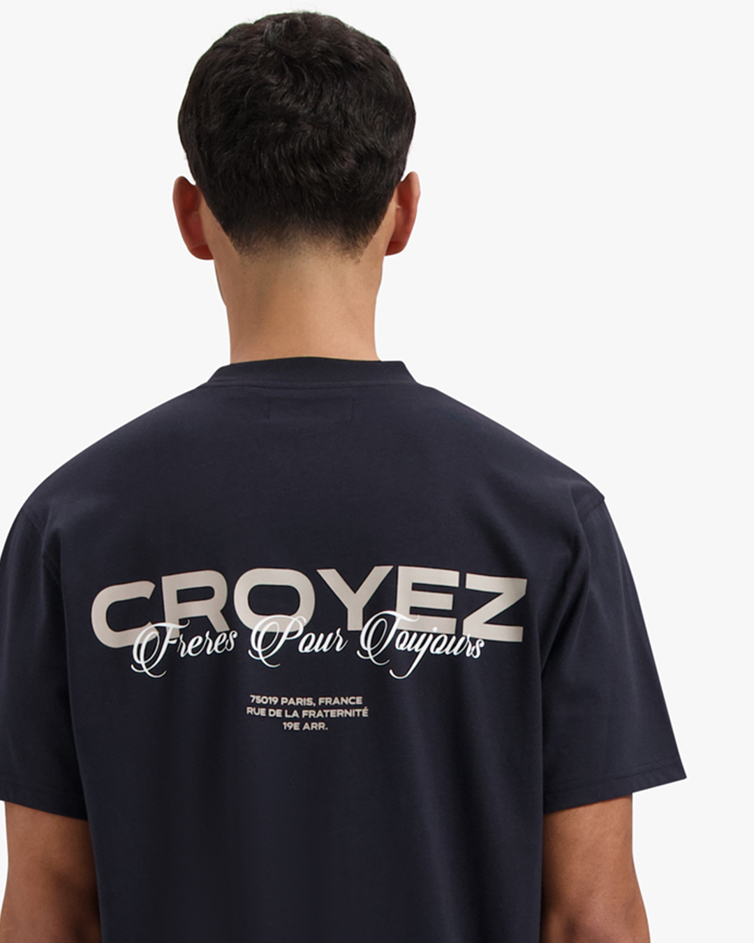 CROYEZ FRÈRES T-SHIRT - NAVY