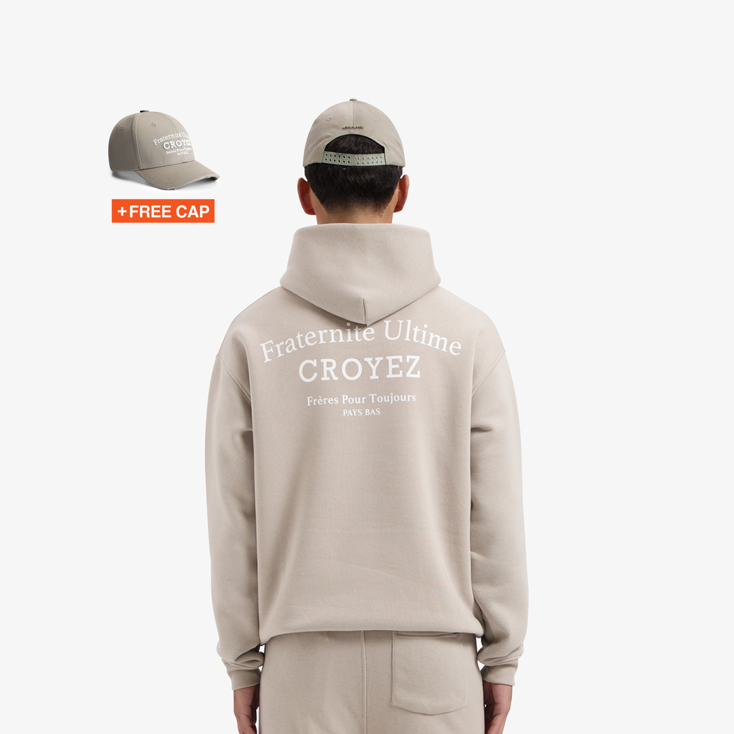 CROYEZ FRATERNITÉ TRACKSUIT - GREY