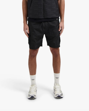 CROYEZ PARACHUTE RIPSTOP SHORTS | BLACK
