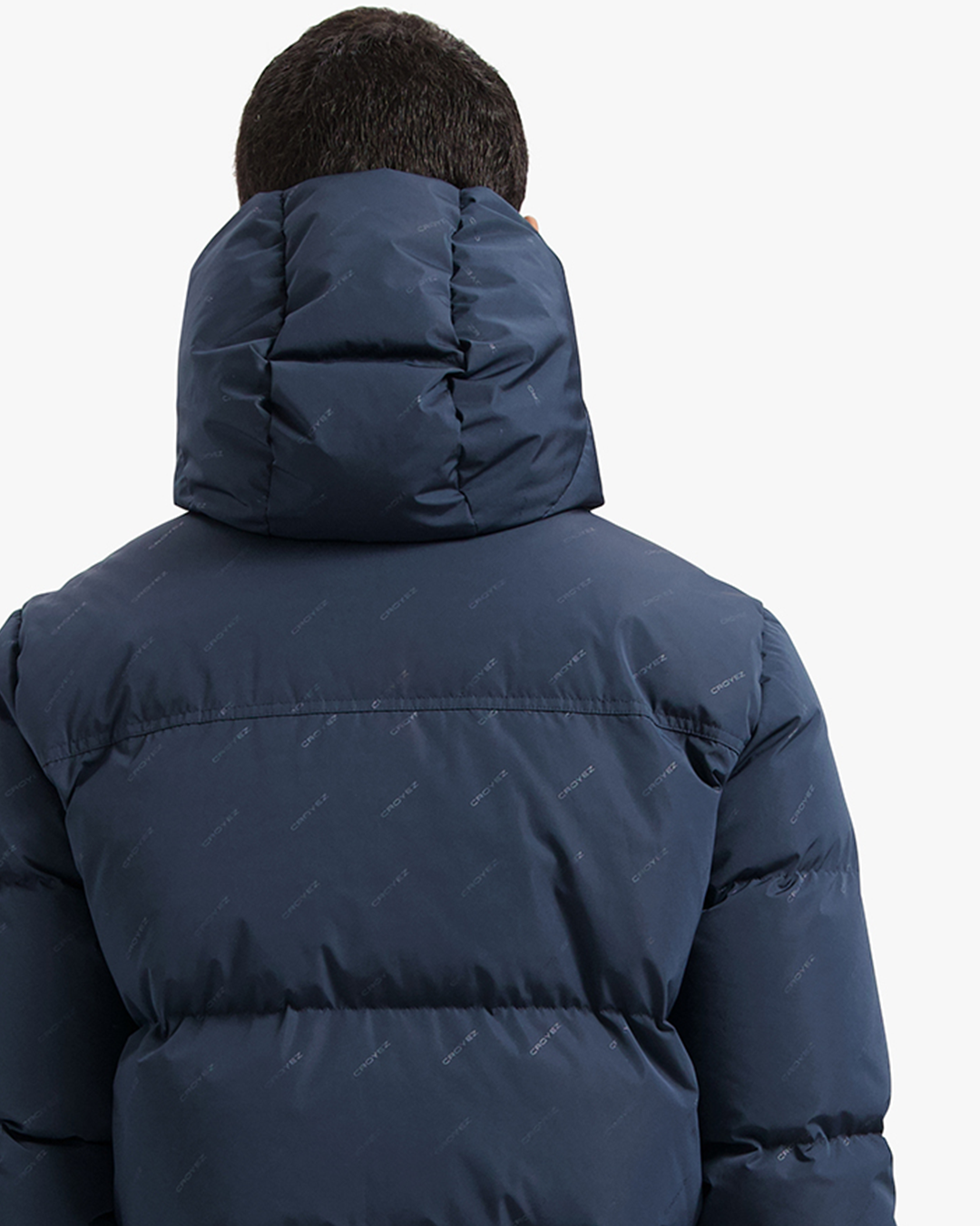 CROYEZ ALLOVER PUFFER JACKET - NAVY