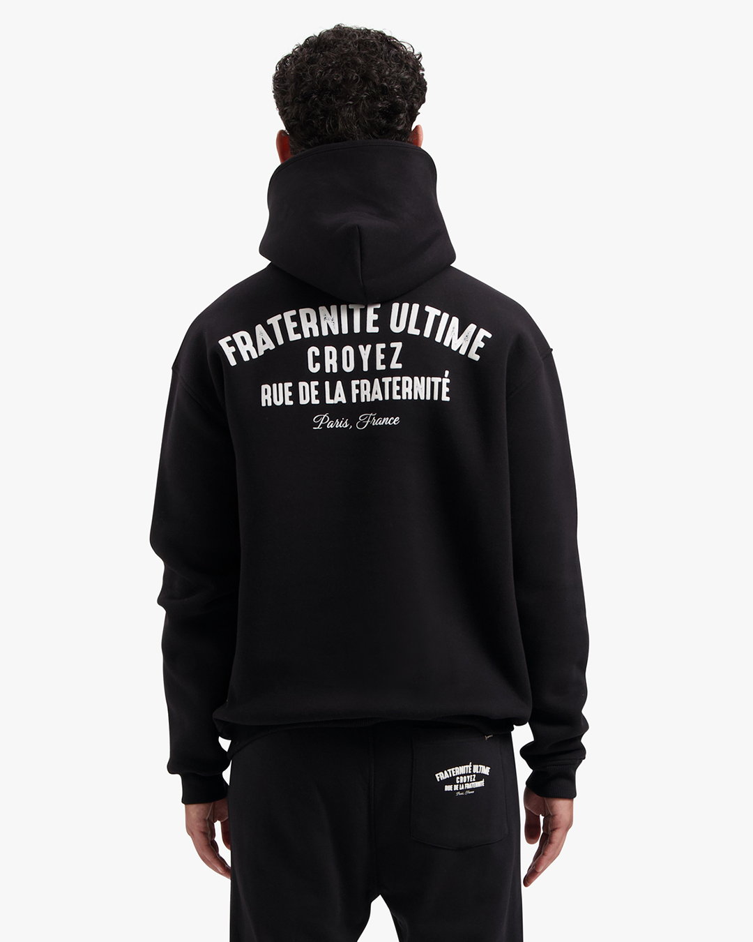 CROYEZ FRATERNITÉ ULTIME HOODIE | BLACK