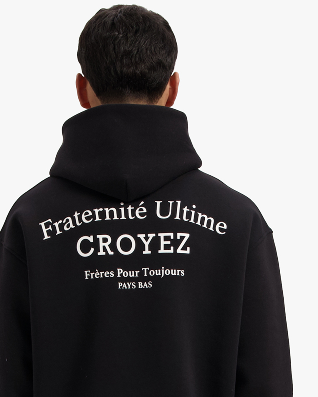 CROYEZ FRATERNITÉ HOODIE | BLACK