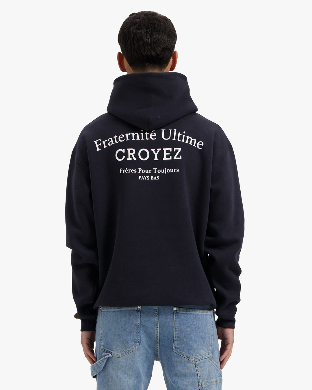 CROYEZ FRATERNIT√Â HOODIE - NAVY