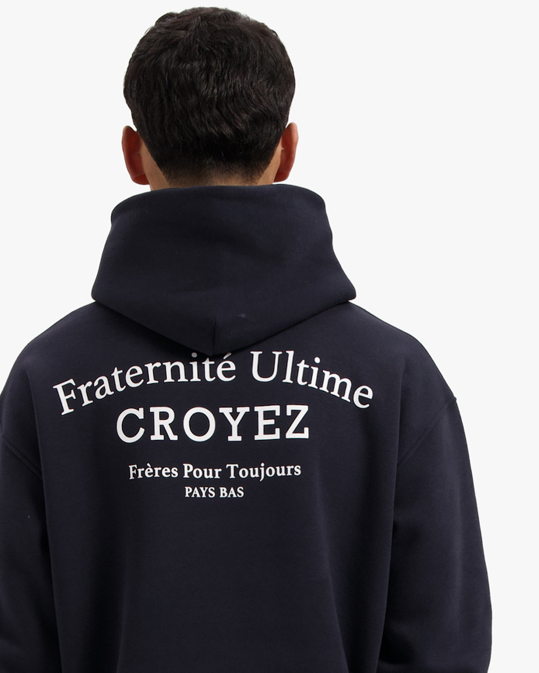 CROYEZ FRATERNIT√Â HOODIE - NAVY