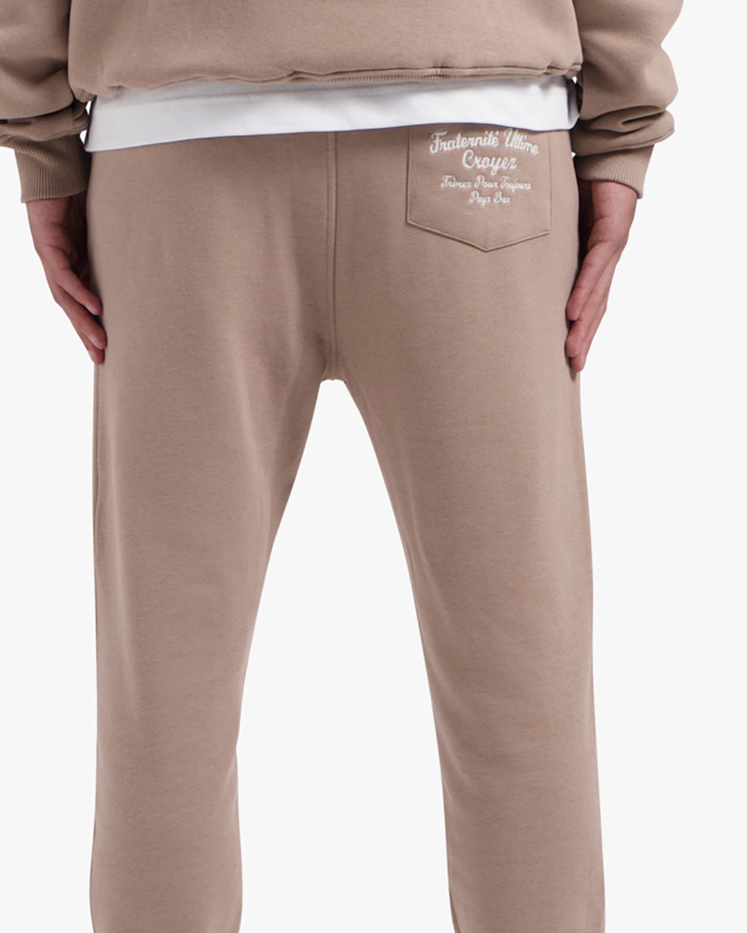 CROYEZ FRATERNITÉ SWEATPANTS | MUSHROOM