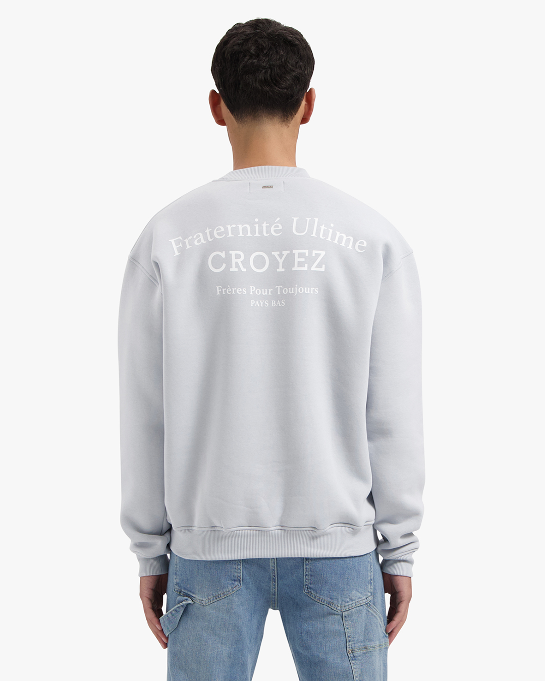 CROYEZ FRATERNIT√Â SWEATER - LIGHT BLUE