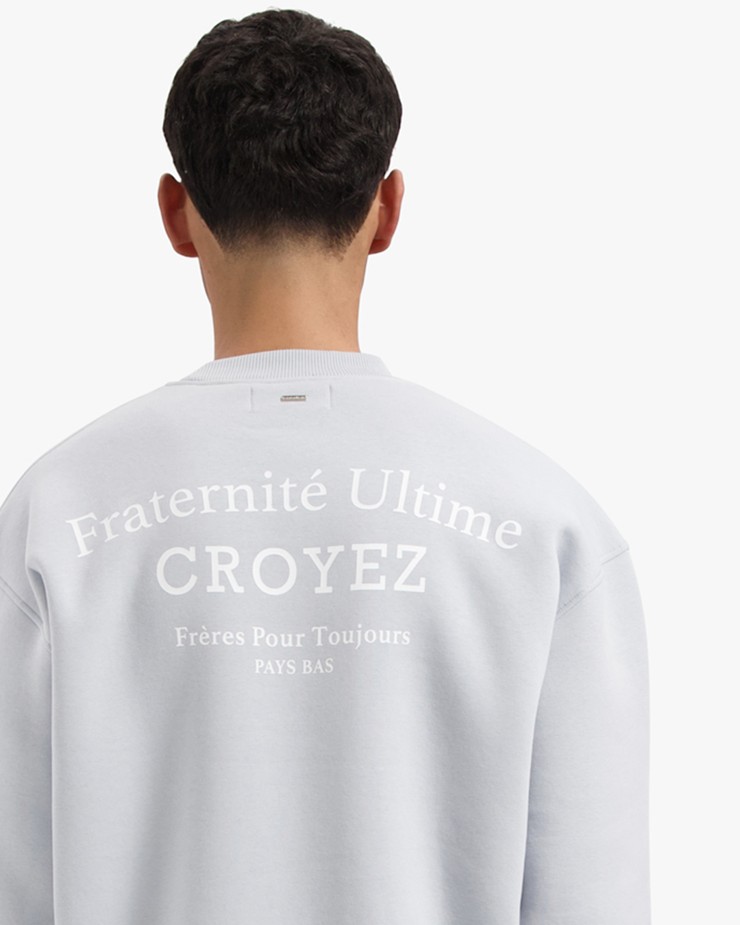 CROYEZ FRATERNIT√Â SWEATER - LIGHT BLUE