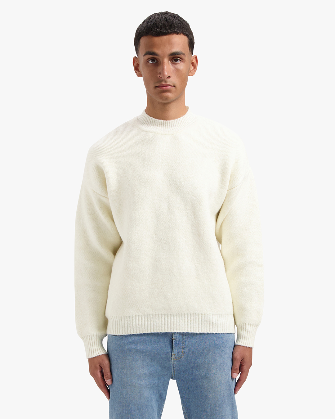 CROYEZ ATELIER KNIT SWEATER - OFF-WHITE