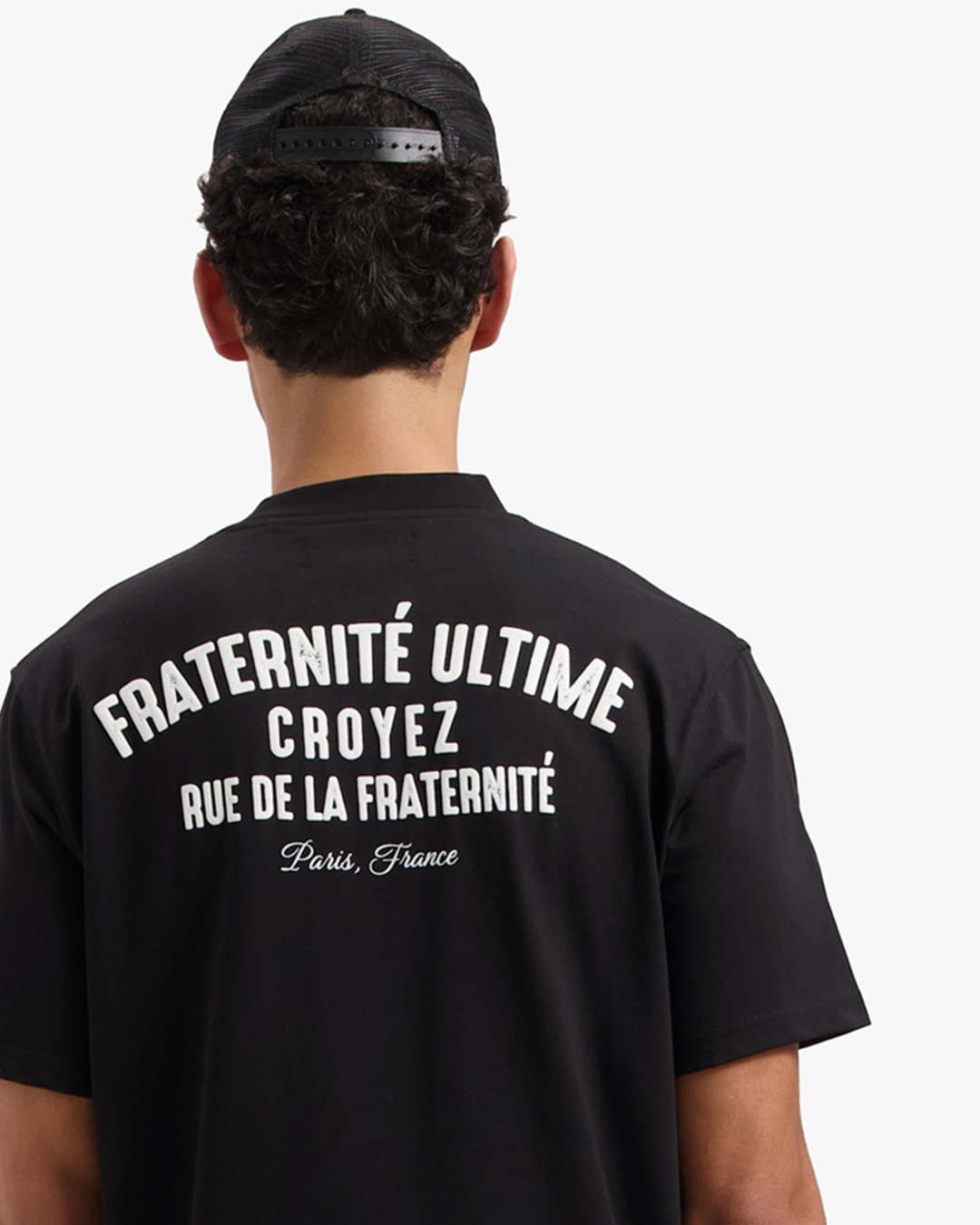 CROYEZ FRATERNITÉ TRUCKER CAP | BLACK