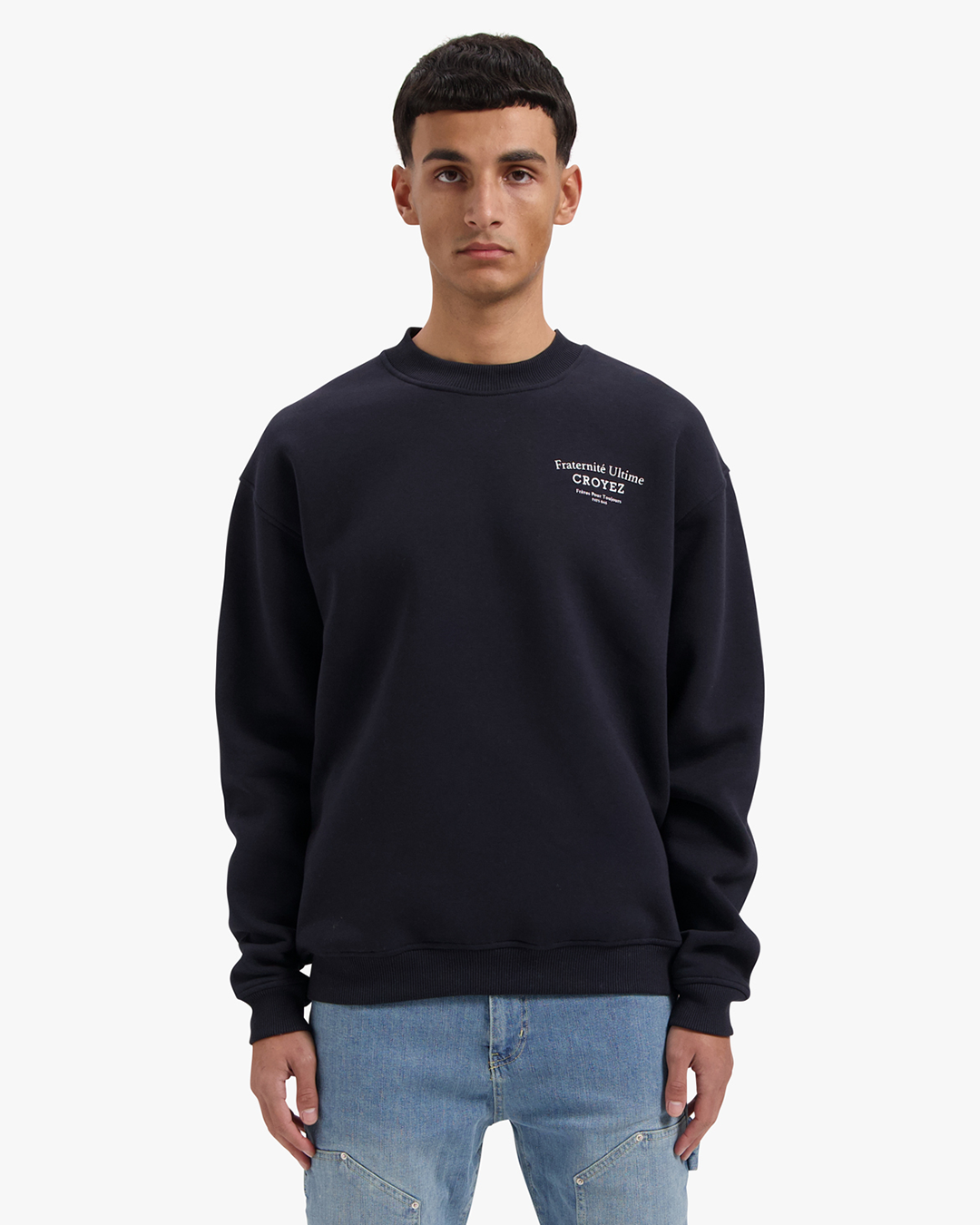 CROYEZ FRATERNITÉ SWEATER | NAVY