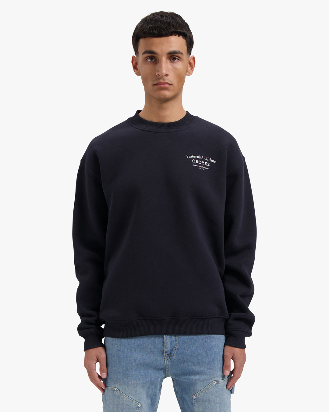 CROYEZ FRATERNITÉ SWEATER - NAVY