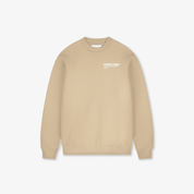 CROYEZ ATELIER SWEATER | BEIGE/WHITE