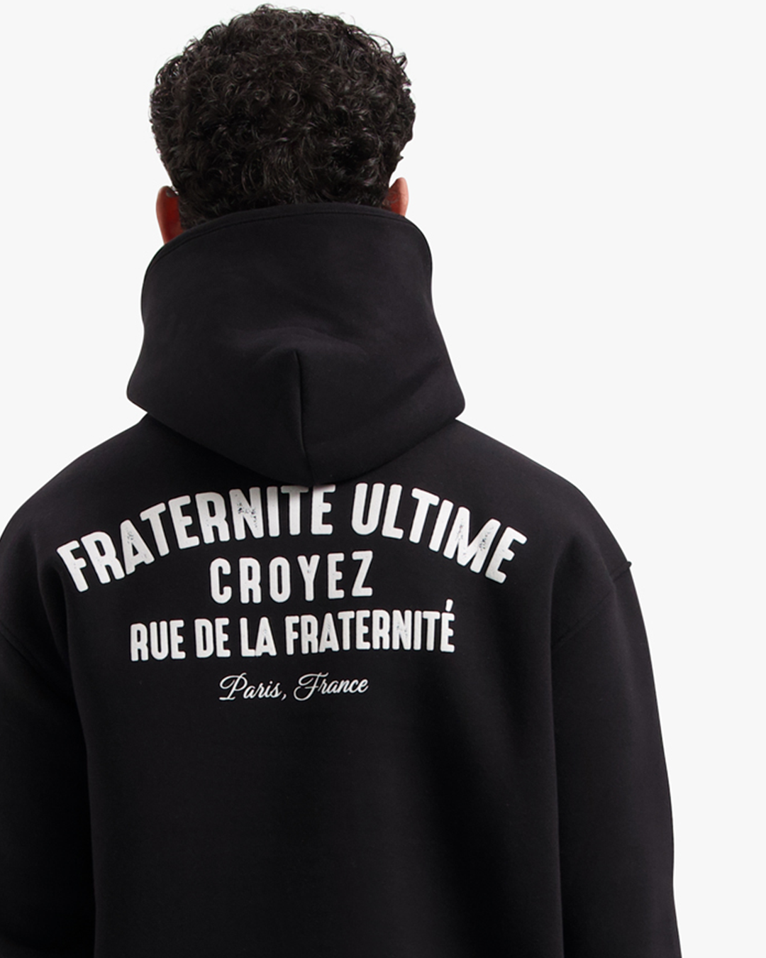 CROYEZ FRATERNITÉ ULTIME HOODIE | BLACK