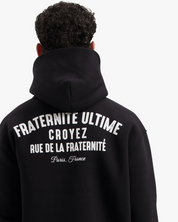 CROYEZ FRATERNITÉ ULTIME HOODIE | BLACK