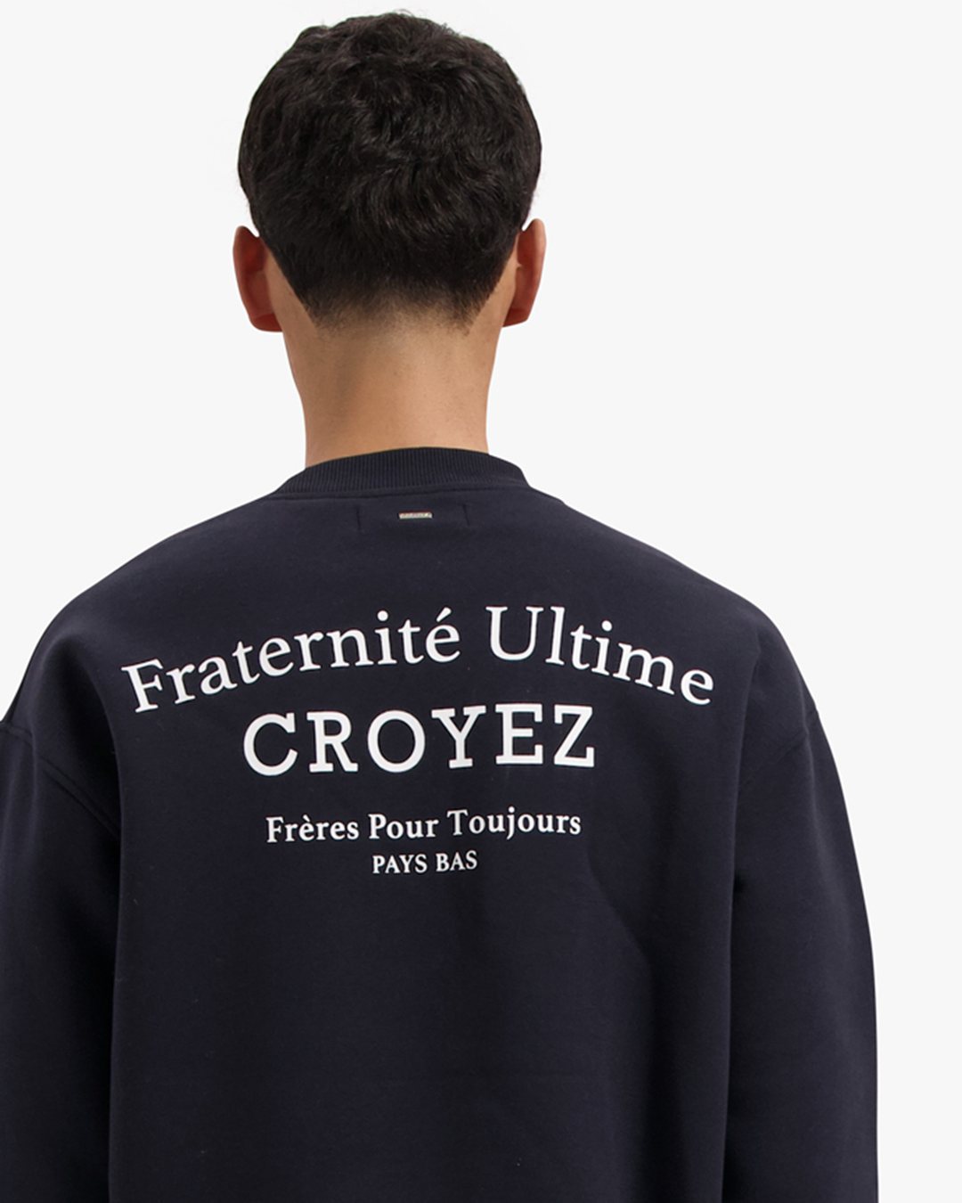 CROYEZ FRATERNIT√Â SWEATER - NAVY