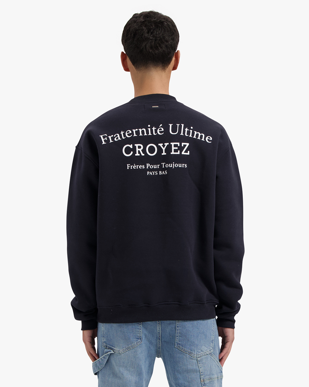CROYEZ FRATERNITÉ SWEATER | NAVY