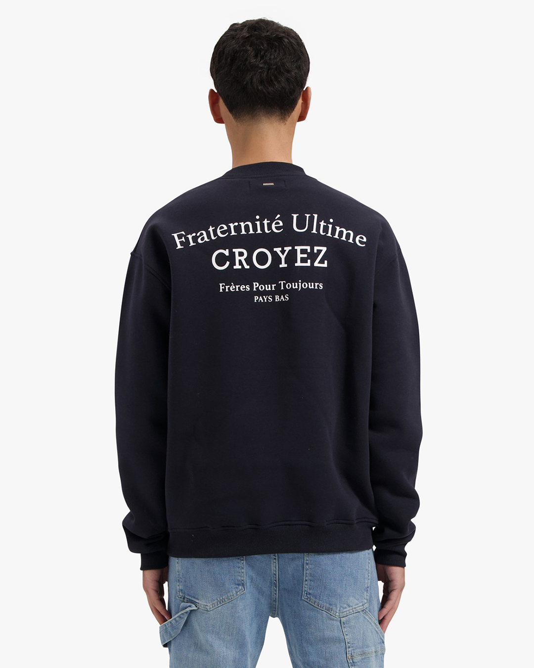 CROYEZ FRATERNIT√Â SWEATER - NAVY