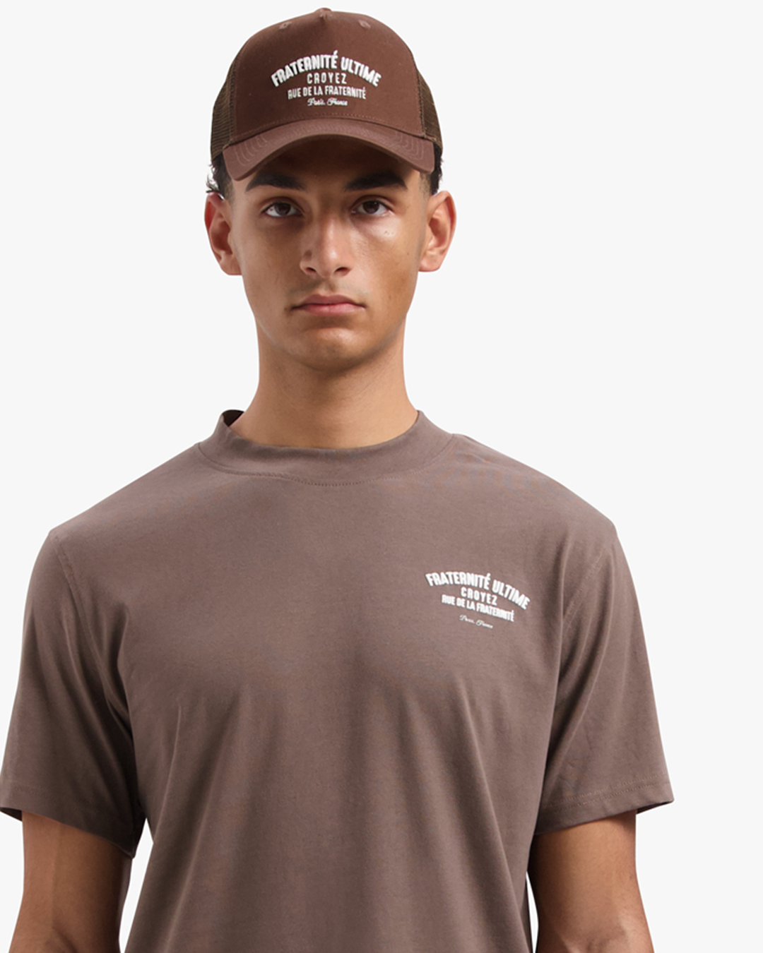 CROYEZ FRATERNITÉ ULTIME T-SHIRT - BROWN