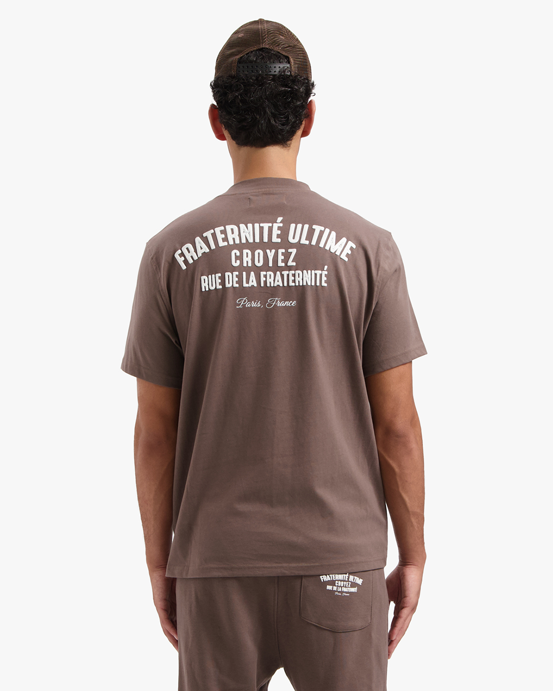 CROYEZ FRATERNITÉ ULTIME T-SHIRT - BROWN