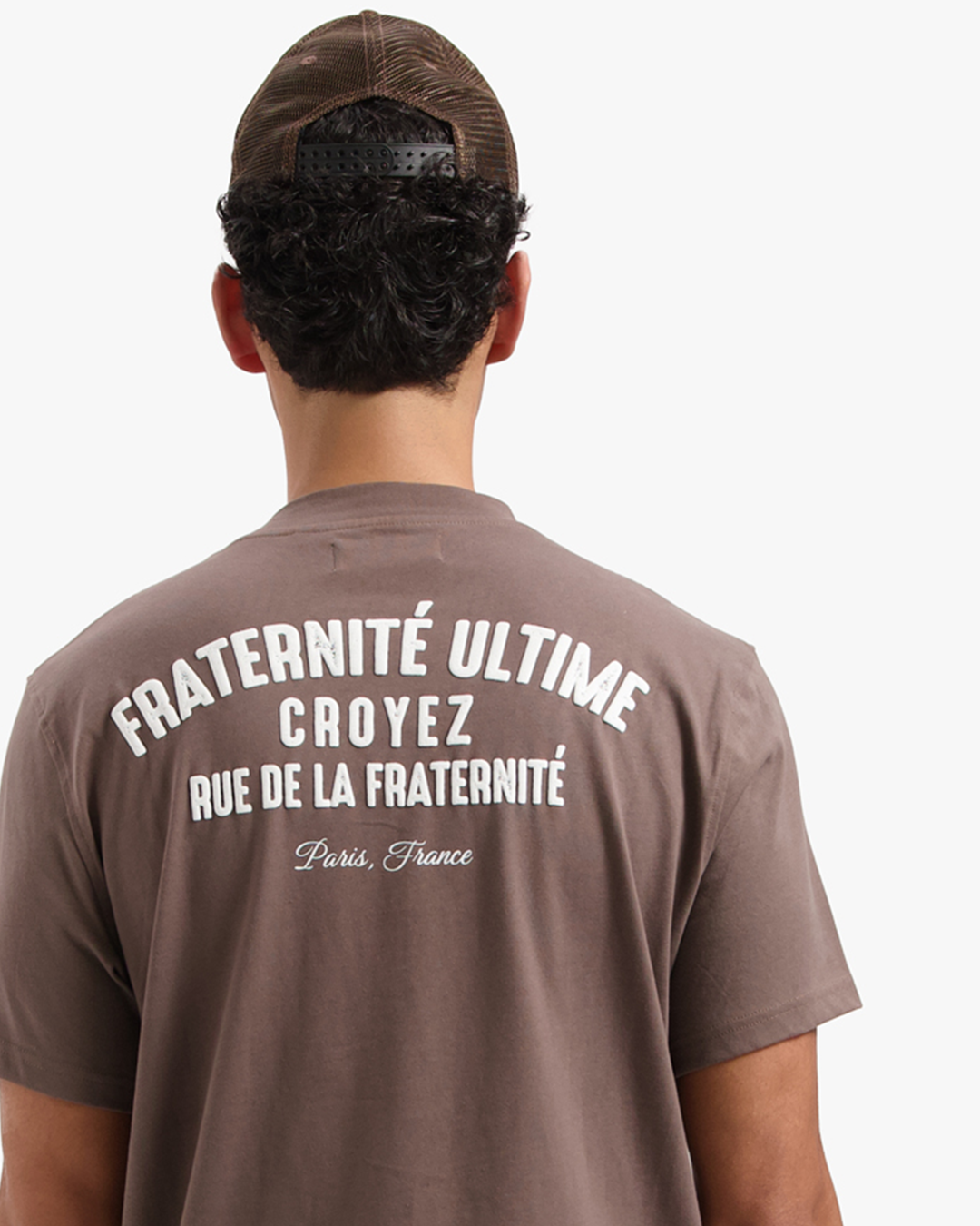 CROYEZ FRATERNITÉ TRUCKER CAP - BROWN