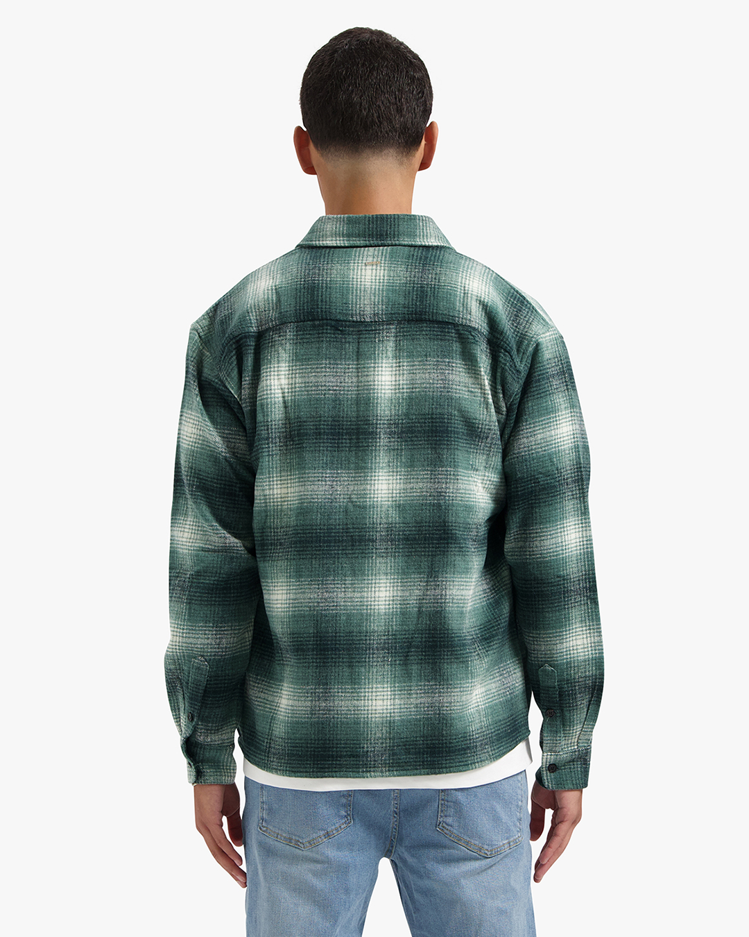 CROYEZ ESSENCE FLANNEL SHIRT | GREEN/BLACK