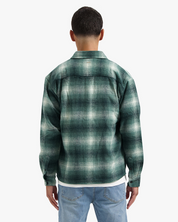 CROYEZ ESSENCE FLANNEL SHIRT | GREEN/BLACK