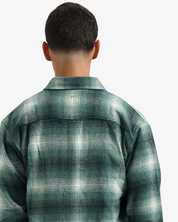 CROYEZ ESSENCE FLANNEL SHIRT | GREEN/BLACK