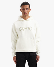 CROYEZ CHROME FLOWER HOODIE | OFF-WHITE