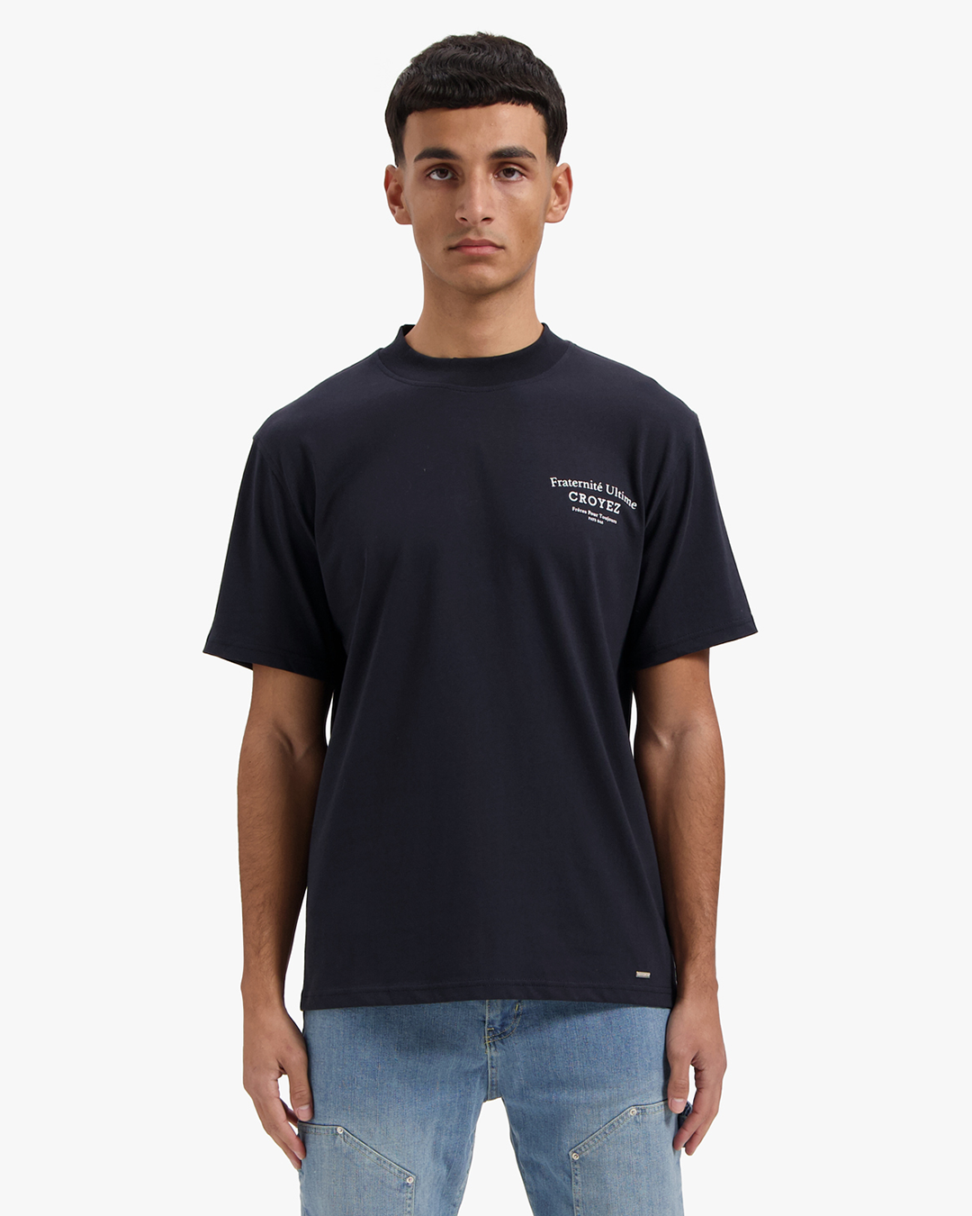 CROYEZ FRATERNITÉ T-SHIRT | NAVY
