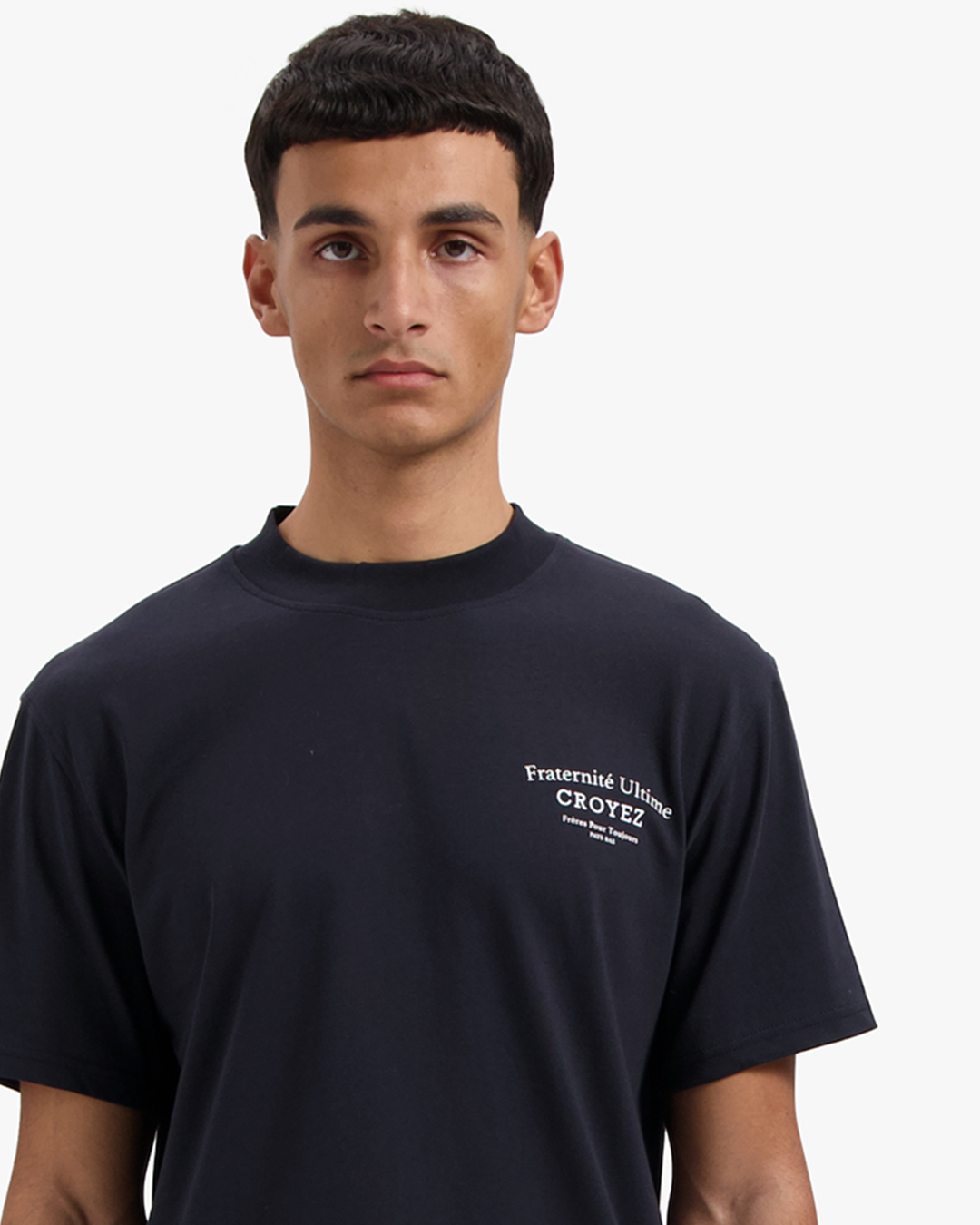 CROYEZ FRATERNITÉ T-SHIRT | NAVY