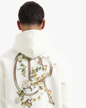 CROYEZ CHROME FLOWER HOODIE | OFF-WHITE