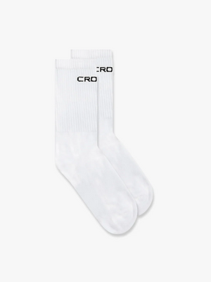 CROYEZ LOGO SOCKS 2-PACK | WHITE