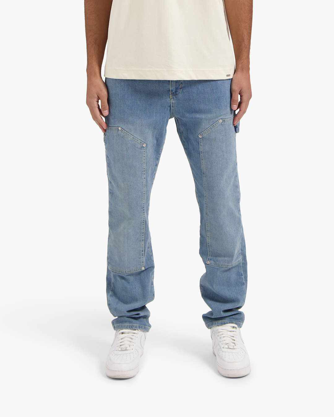 CROYEZ CD1 CARPENTER JEANS - LIGHT BLUE