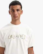 CROYEZ CHROME FLOWER T-SHIRT | OFF-WHITE