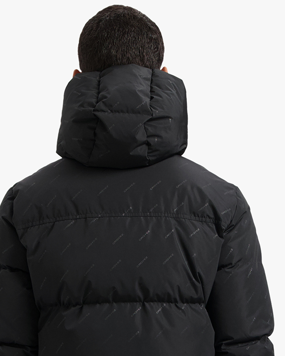 CROYEZ ALLOVER PUFFER JACKET | BLACK