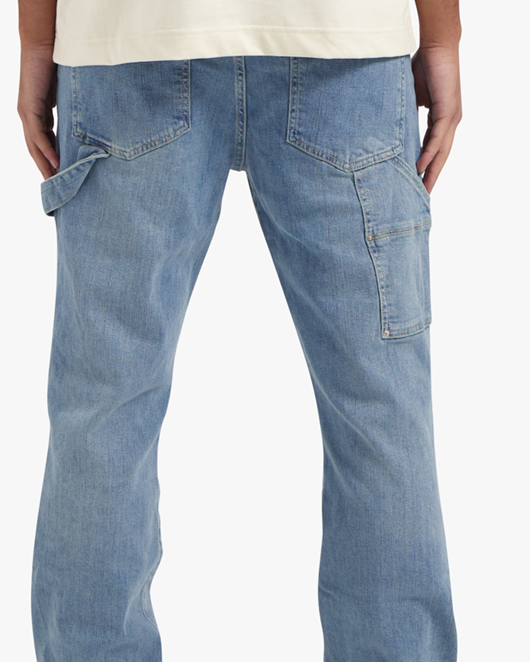 CROYEZ CD1 CARPENTER JEANS - LIGHT BLUE