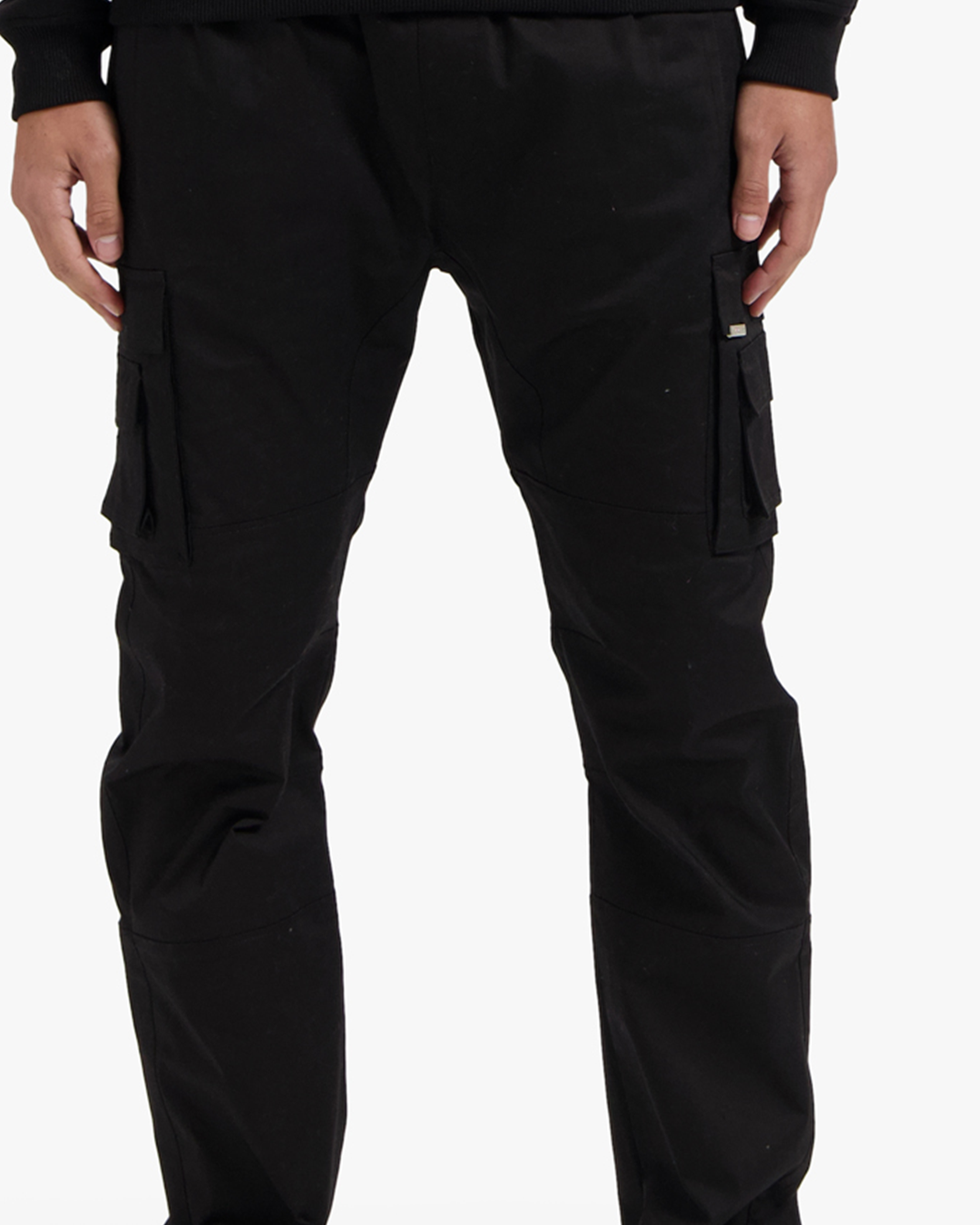 CROYEZ PARACHUTE CARGO PANTS | Black