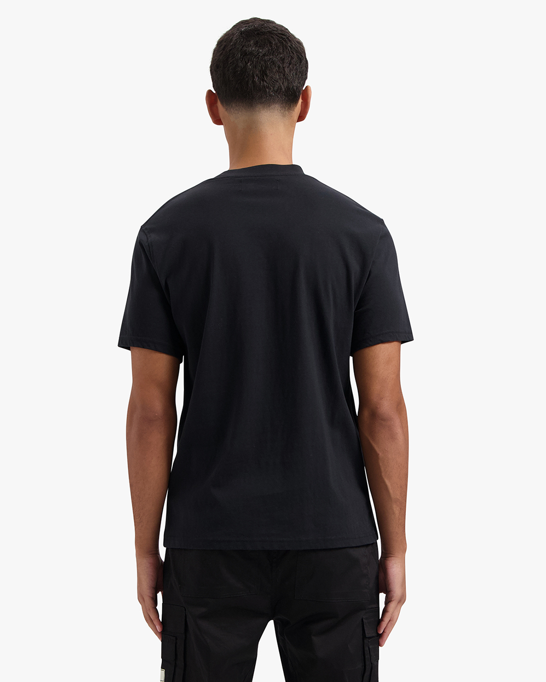 CROYEZ CHROME FLOWER T-SHIRT | VINTAGE BLACK