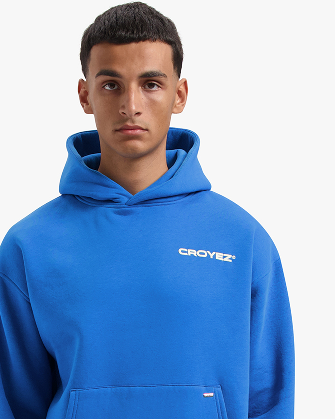 CROYEZ FAMILY OWNED BUSINESS HOODIE - COBALT BLUE