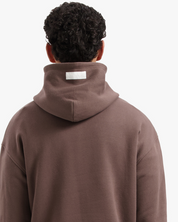 CROYEZ HEAVYWEIGHT FRATERNITÉ HOODIE | BROWN
