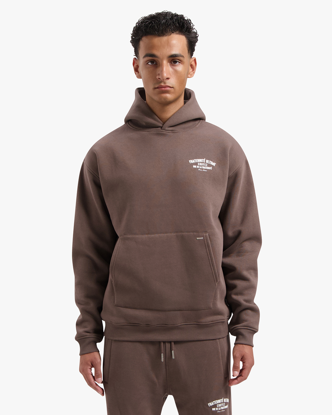 CROYEZ FRATERNITÉ ULTIME HOODIE | BROWN