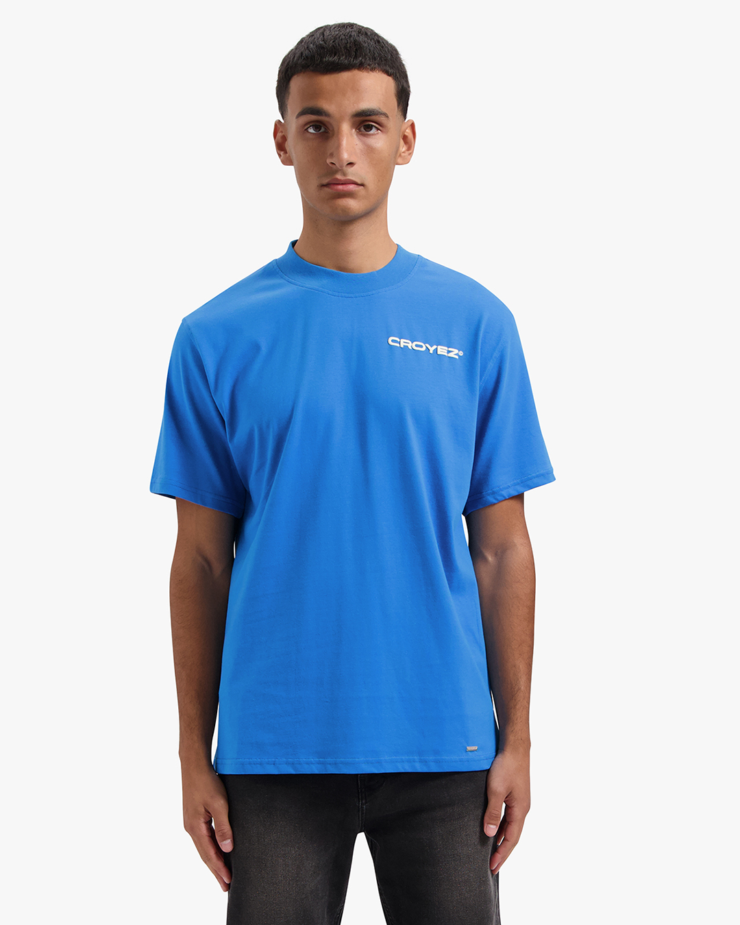 CROYEZ FAMILY OWNED BUSINESS T-SHIRT | COBALT BLUE