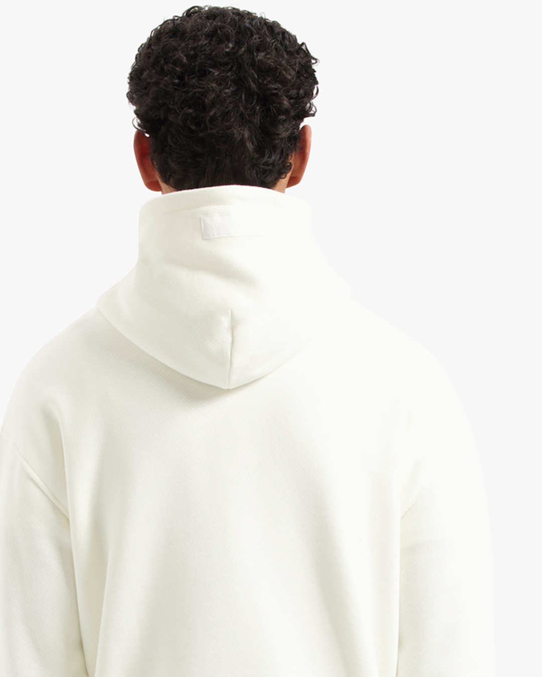 CROYEZ HEAVYWEIGHT FRATERNITÉ HOODIE - CREAM/NAVY