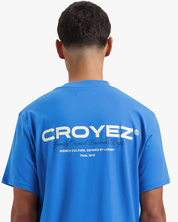 CROYEZ FAMILY OWNED BUSINESS T-SHIRT | COBALT BLUE