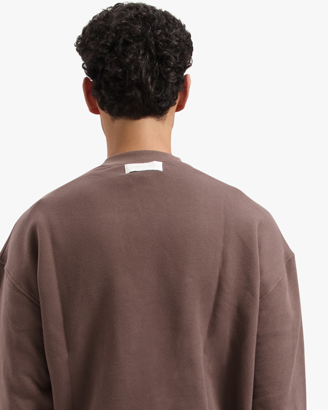 CROYEZ HEAVYWEIGHT FRATERNITÉ SWEATER | BROWN