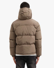 CROYEZ ALLOVER PUFFER JACKET | BROWN