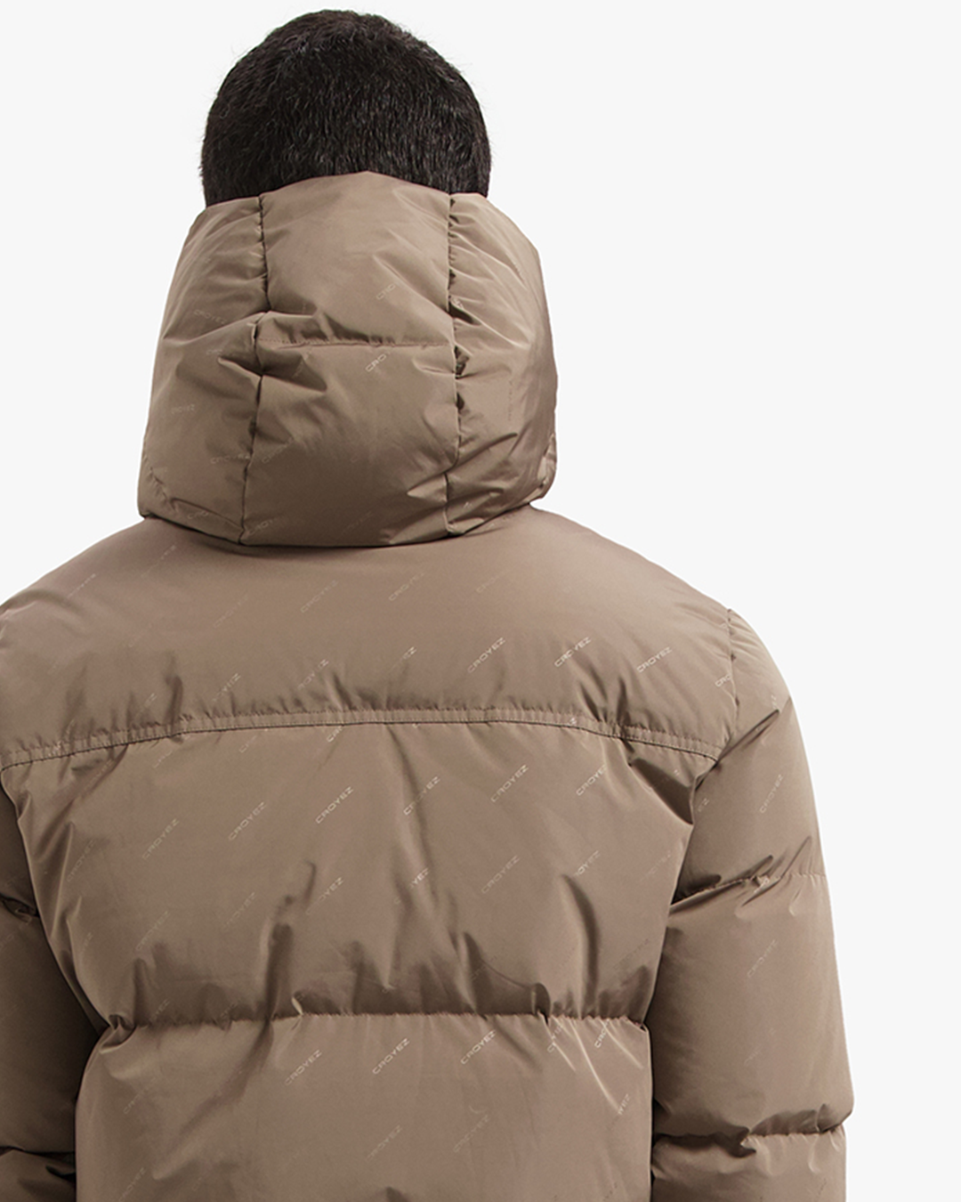 CROYEZ ALLOVER PUFFER JACKET | BROWN