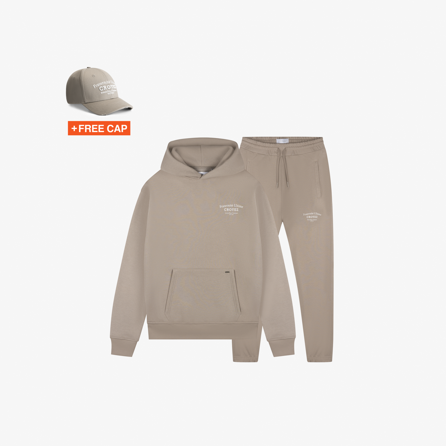 CROYEZ FRATERNITÉ TRACKSUIT - GREY