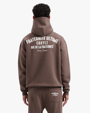 CROYEZ FRATERNITÉ ULTIME HOODIE | BROWN