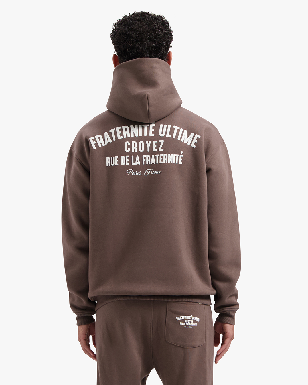 CROYEZ FRATERNITÉ ULTIME HOODIE - BROWN